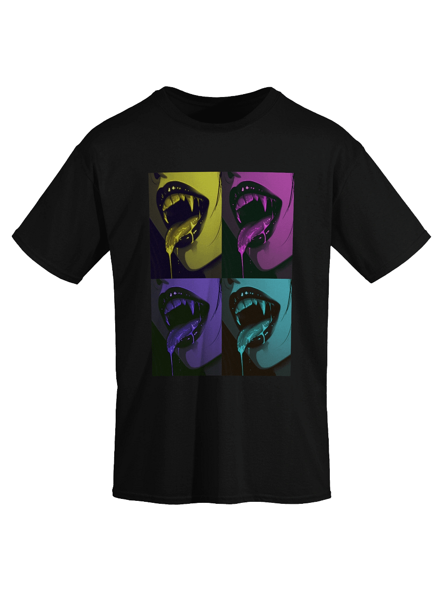 Bite me softly Pop-Art Heavyweight Printed T-Shirt product image (28)