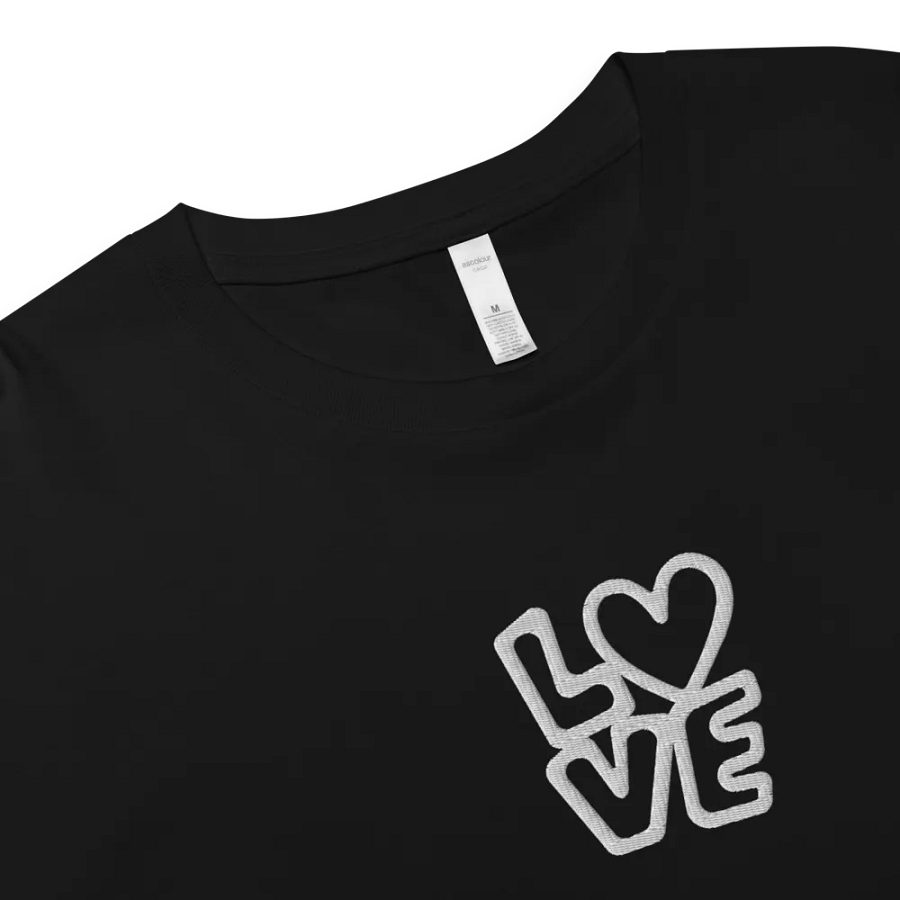 Pixel Heart Love Women's Crop Top product image (3)