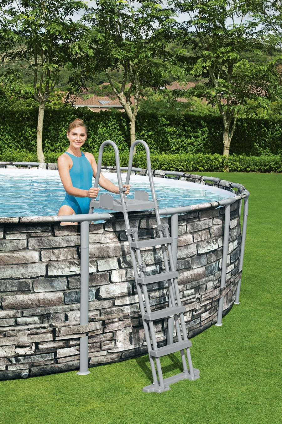 56883 Bestway® Power Steel™ Round Above Ground Pool Set (20 ft x 4.3 ft) product image (4)