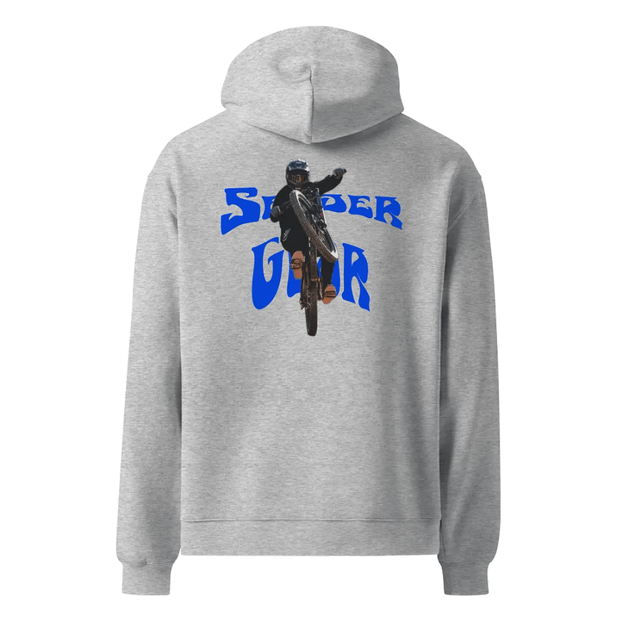 GREY/BLUE SENDERGEAR HOODIE product image (1)