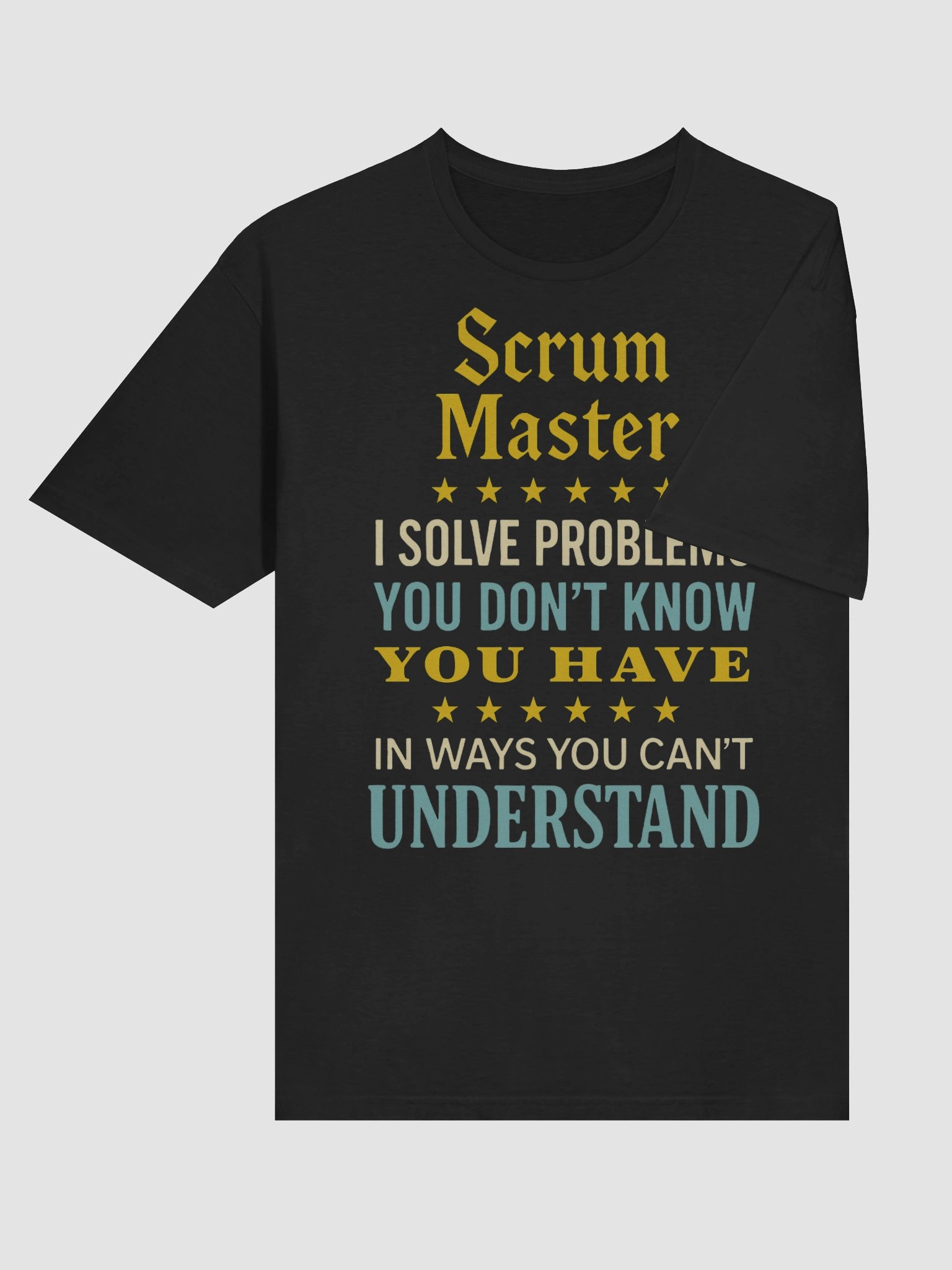 🧠 Scrum Master – Silent Hero of Chaos Tee product image (82)