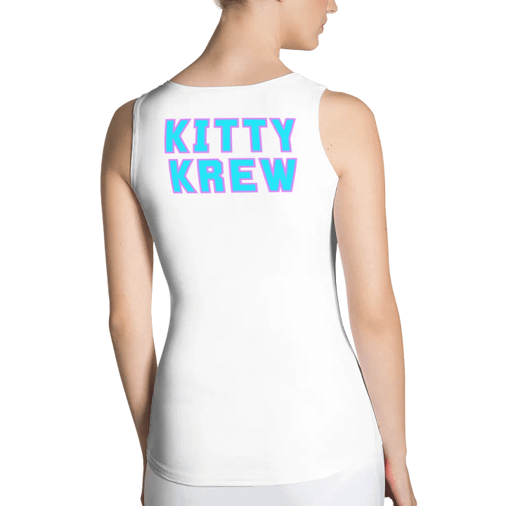 Kitty Krew Ladies 1 Plate Tank Top [white] product image (2)