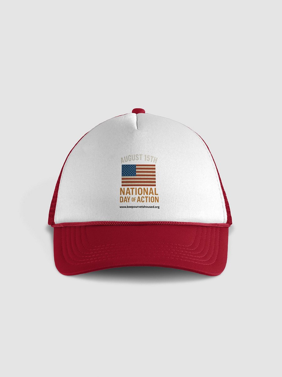 National Day of Action Foam Trucker Hat product image (1)