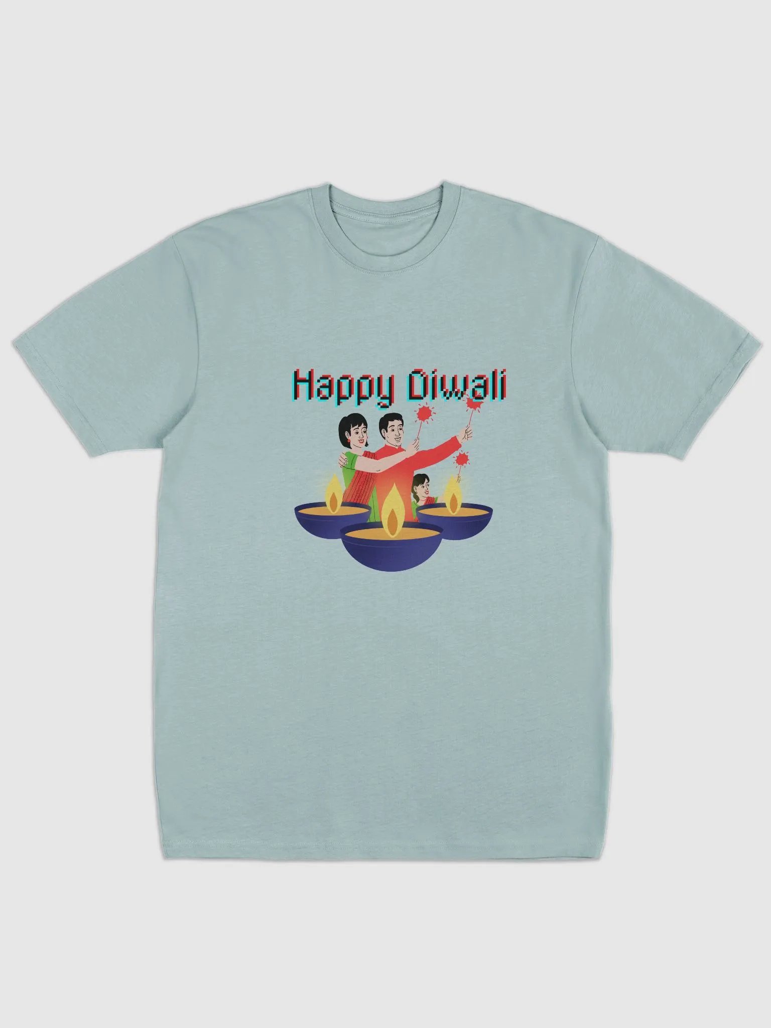 Happy Diwali T-Shirt- Enjoy the festival and Gift for your loved ones product image (2)