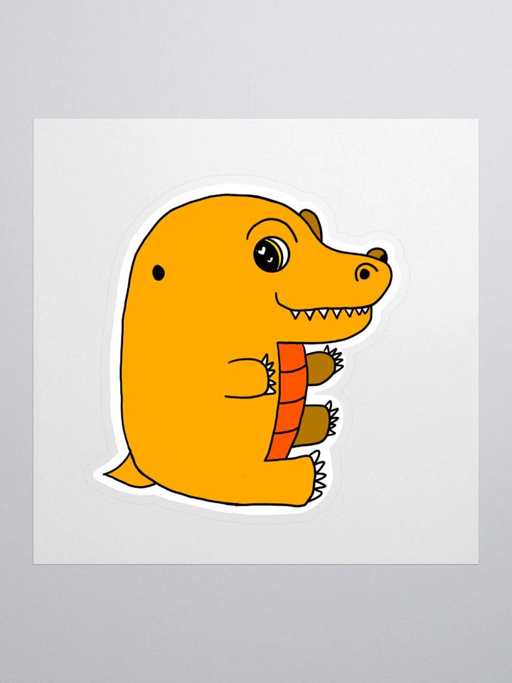 Orange Floofy Alligator product image (2)