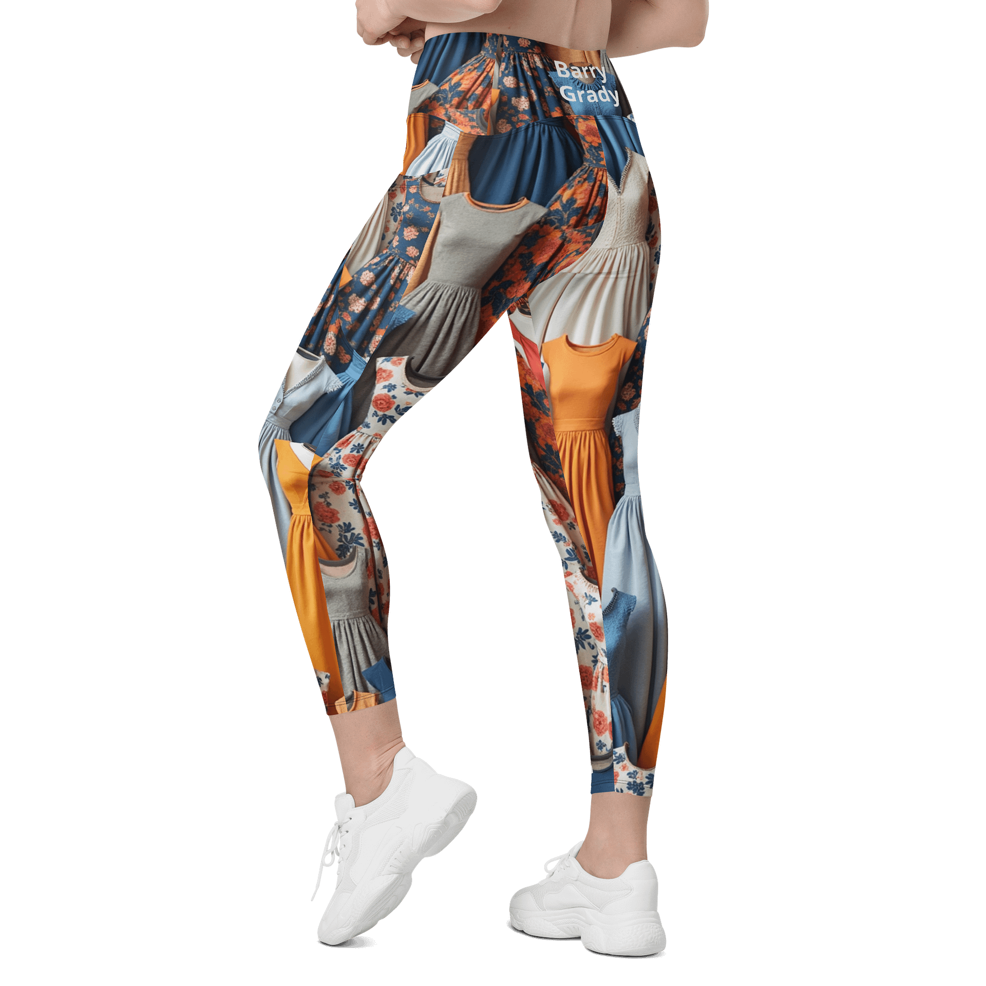 Barry Grady 'Dresses' Crossover Leggings product image (7)