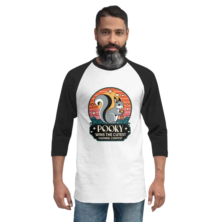 Pooky Wins Raglan Tee product image (2)