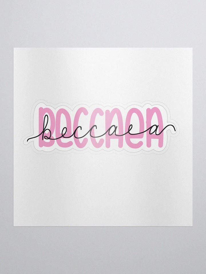 BeccaEA Sticker product image (1)