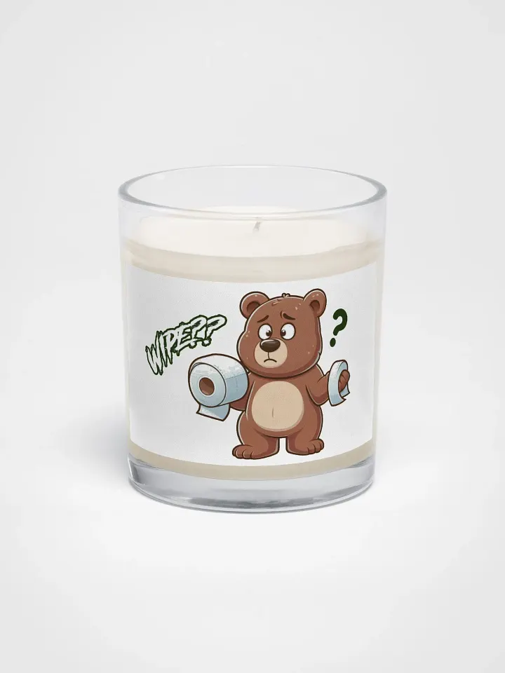 Wipe (Bear) Soy Wax Candle product image (1)