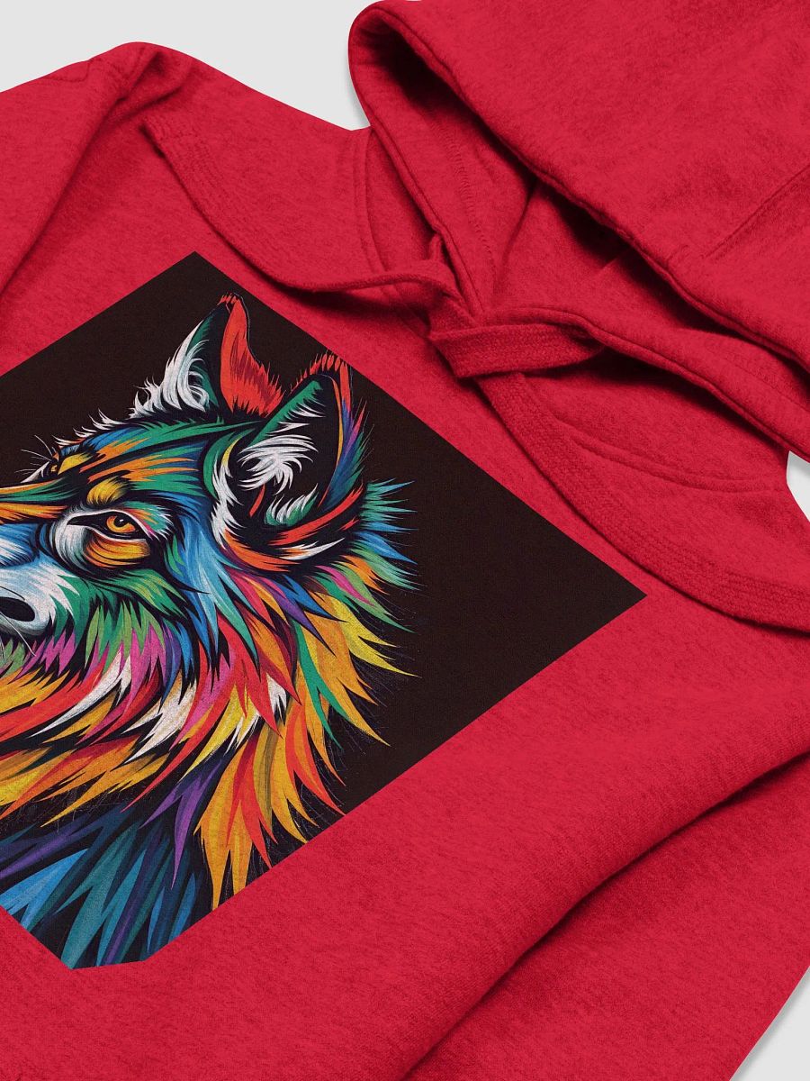 Howl at the moon, Cozy Cotton Blend Unisex Hoodie product image (3)