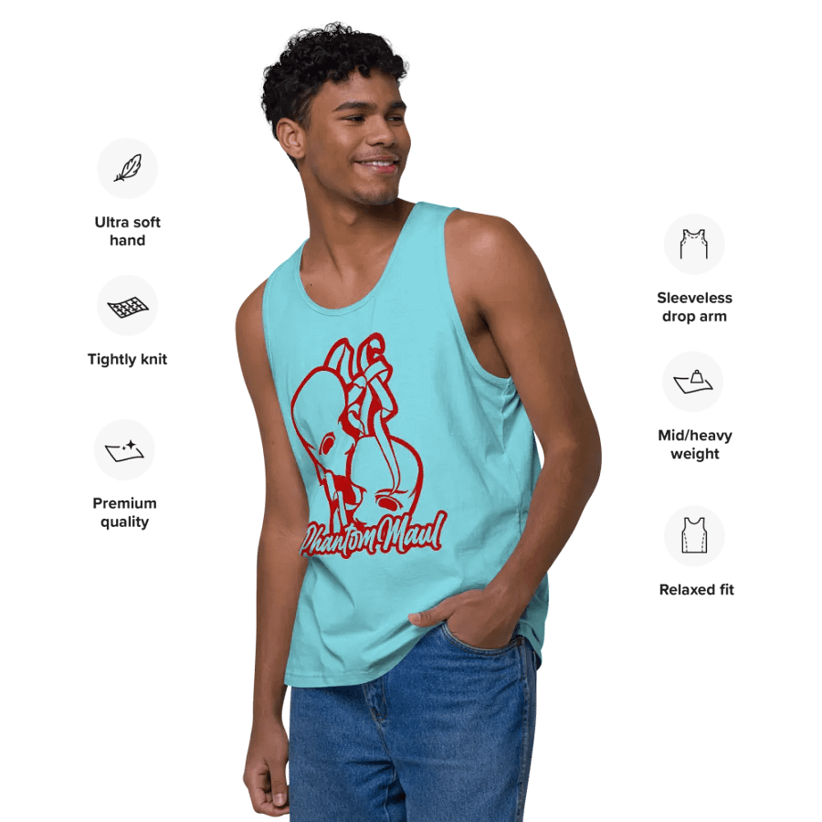 Red Logo Men's Tank Top product image (12)