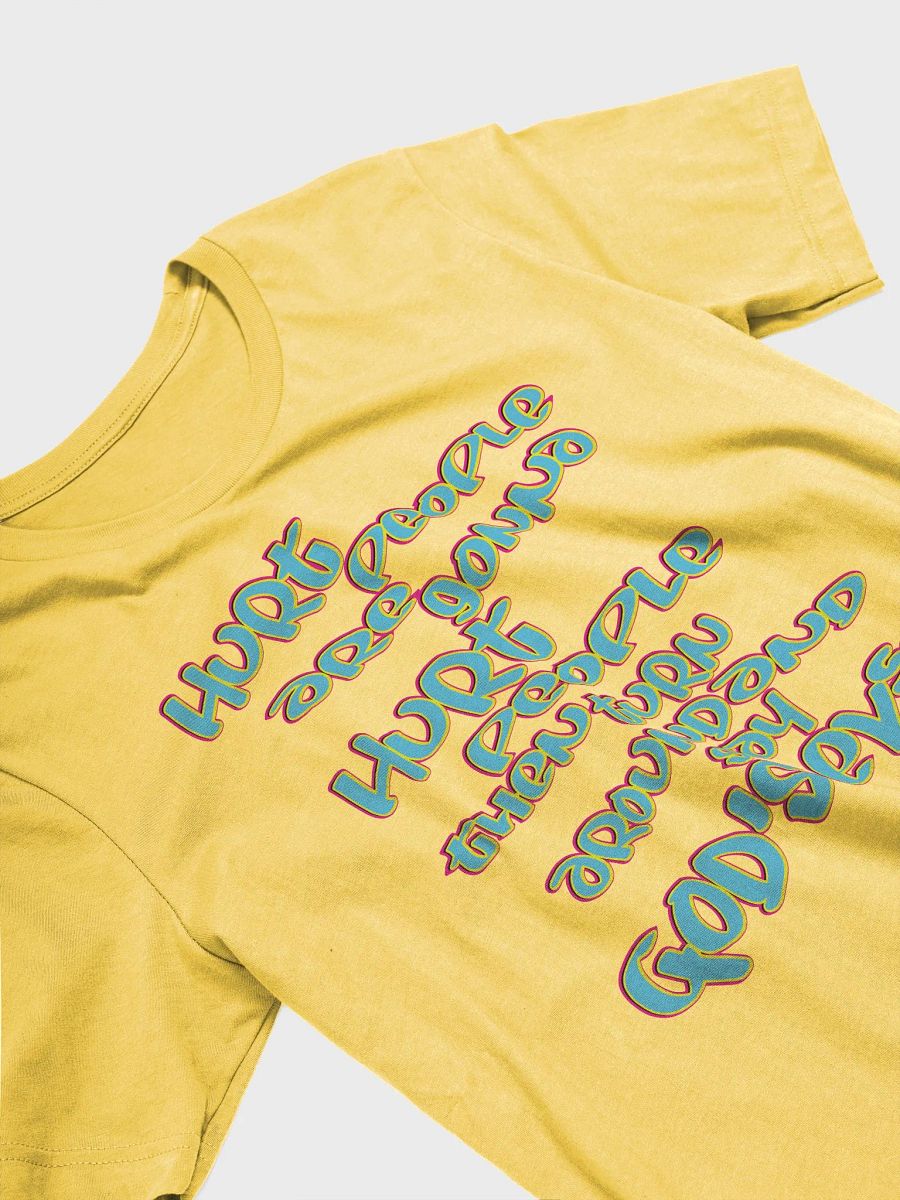 Hurt People - Blue Graffiti - Bella+Canvas Supersoft T-Shirt product image (1)