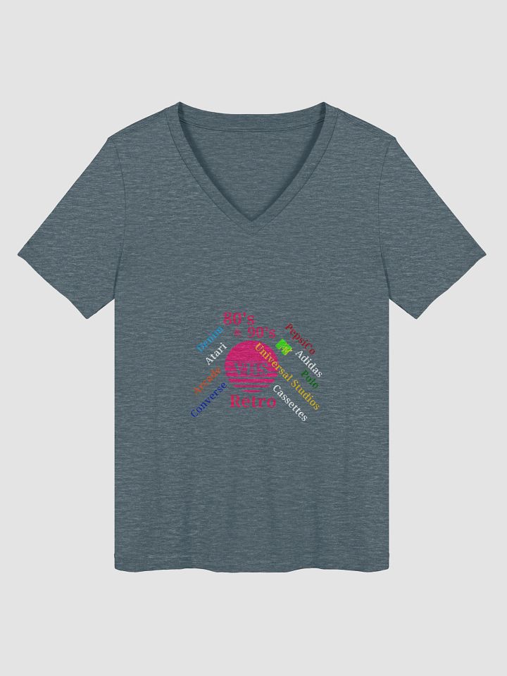 Retro VHS Dream Women's V-Neck Tee product image (1)