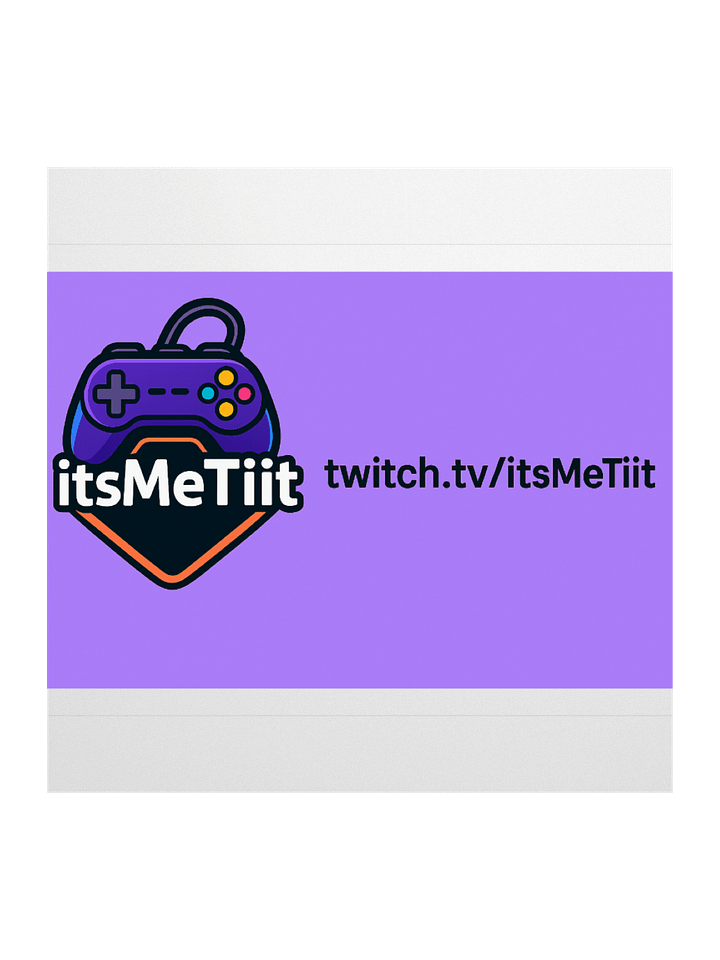 itsMeTiit Controller Kiss Cut Stickers product image (1)