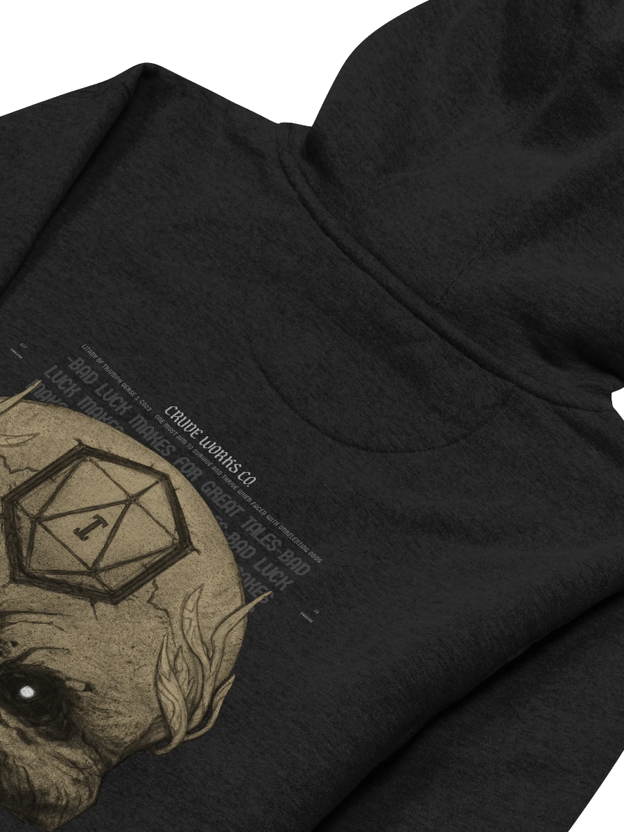 Bad Luck-Bone White | Premium Pull Over Hoodie product image (4)