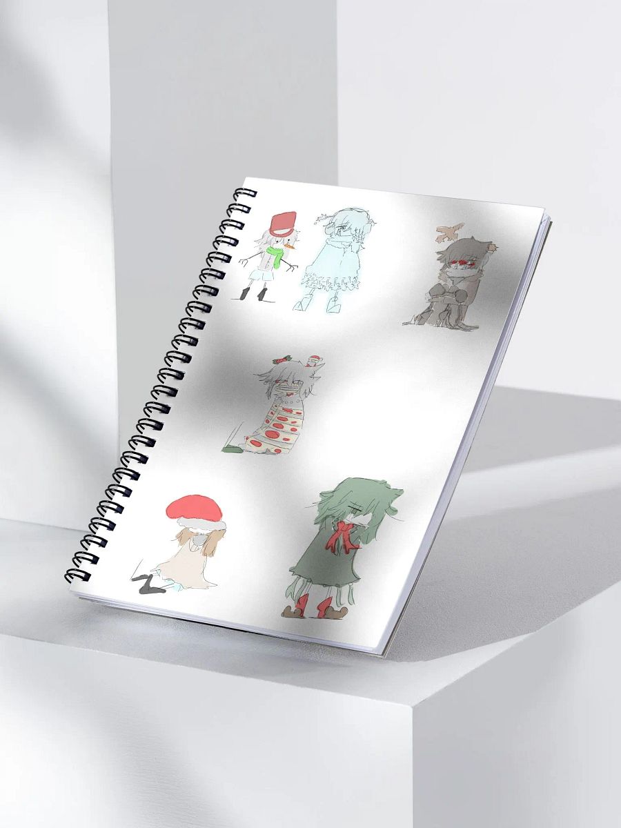 365!! daily character dictionary note book dark christmas product image (3)