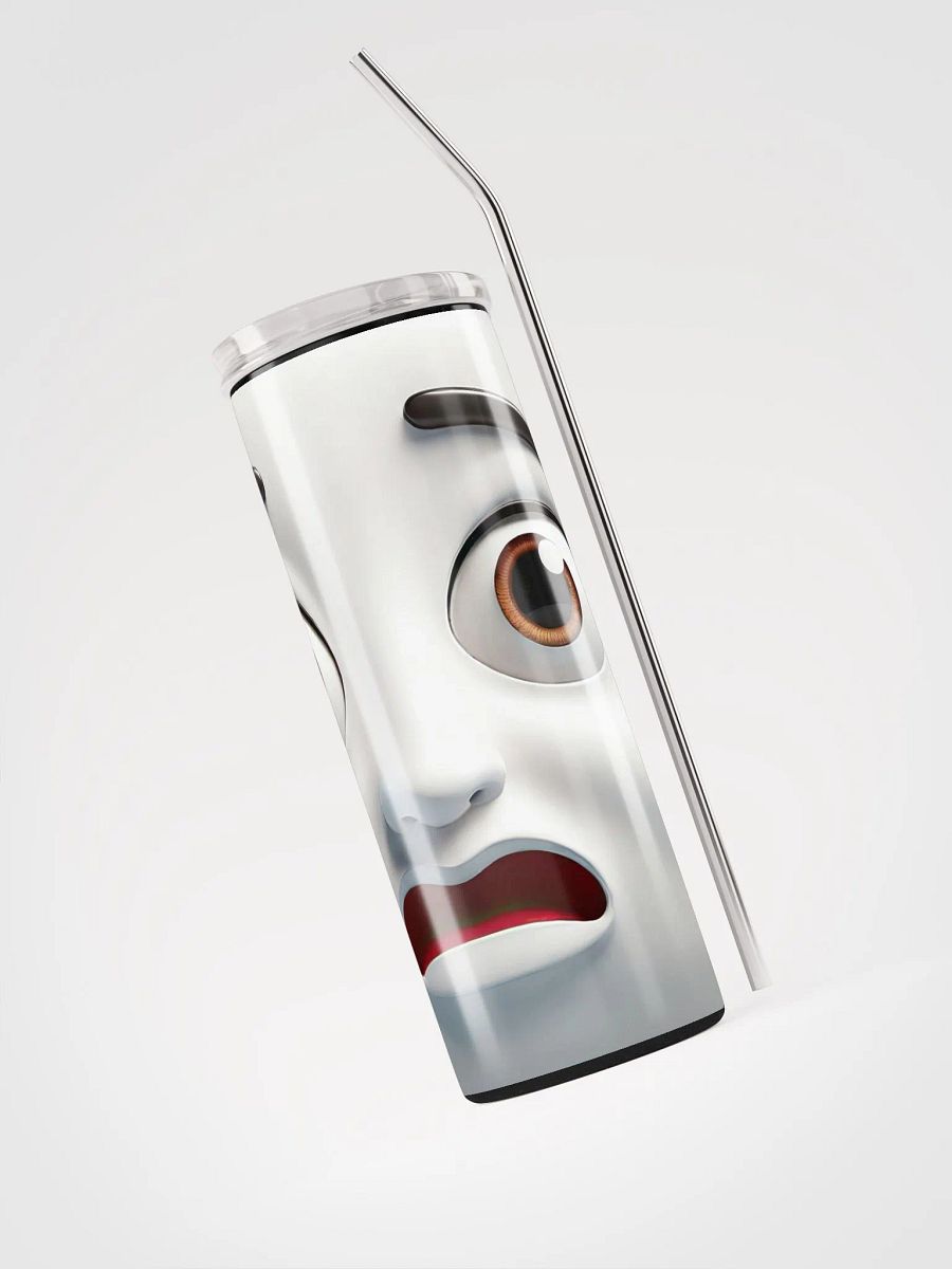 Eco-Friendly Surprised Expression Tumbler product image (4)