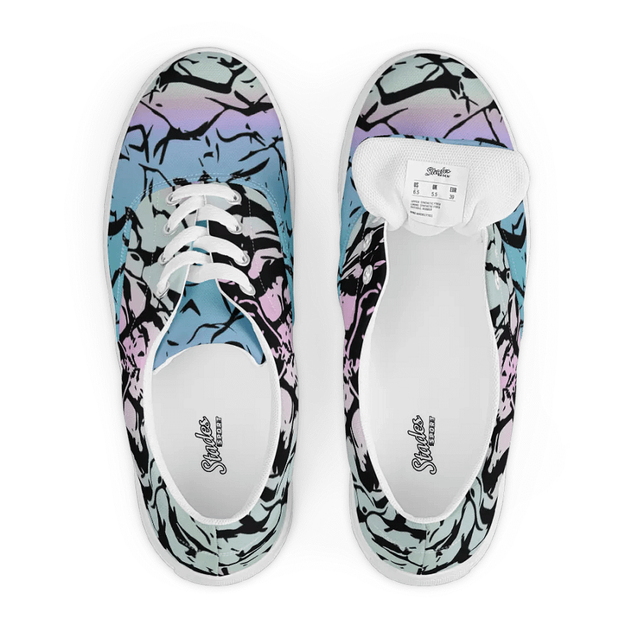 Mix color Enigma/Women's Lace-Up Canvas Shoes by Allcolor product image (5)