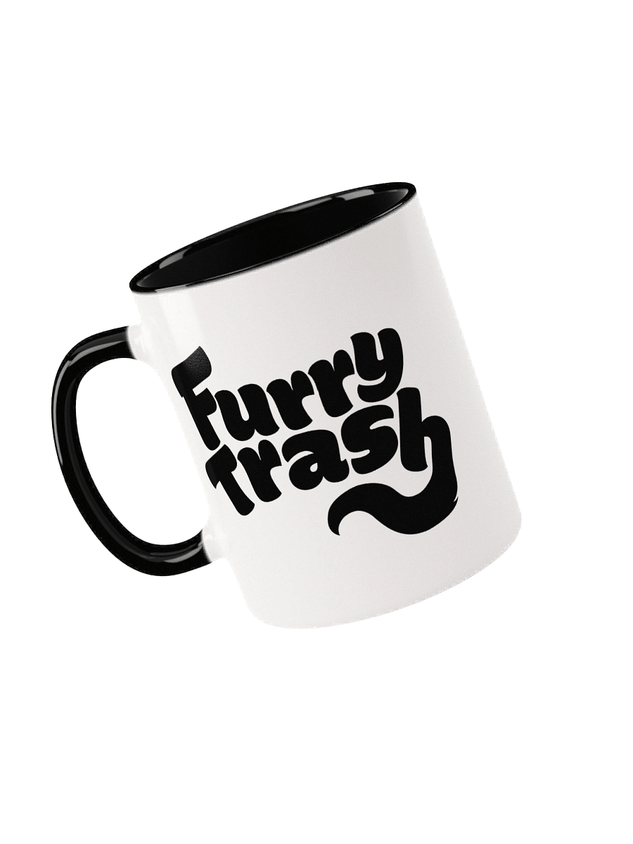 Furry Trash Mug - Bubble Logo (Black) product image (63)
