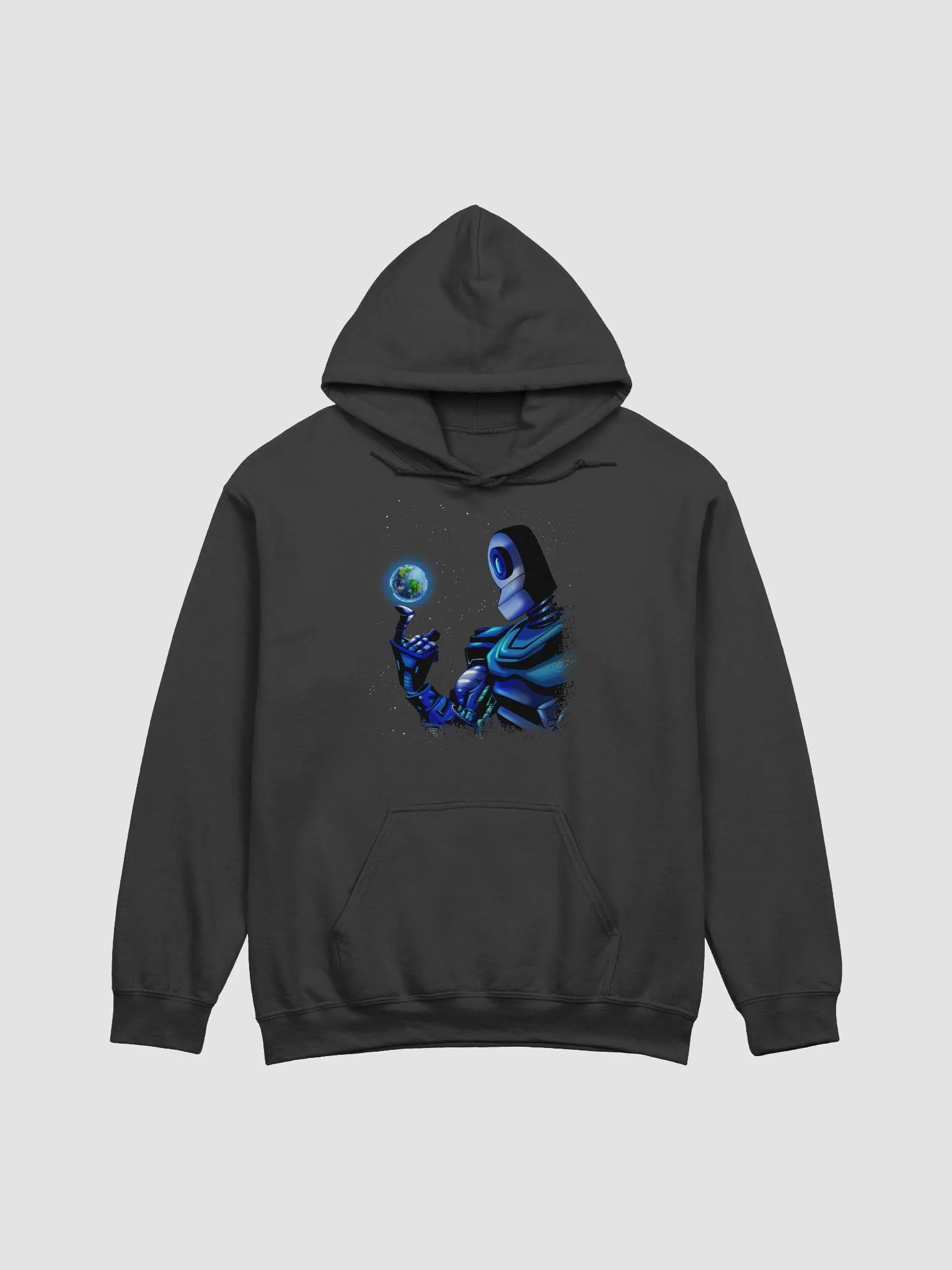 Robot Holding The World - Hoodie product image (1)