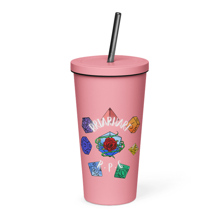 BriarHart RPG Insulated Tumbler - Pink - PRIDE 2025 product image (1)