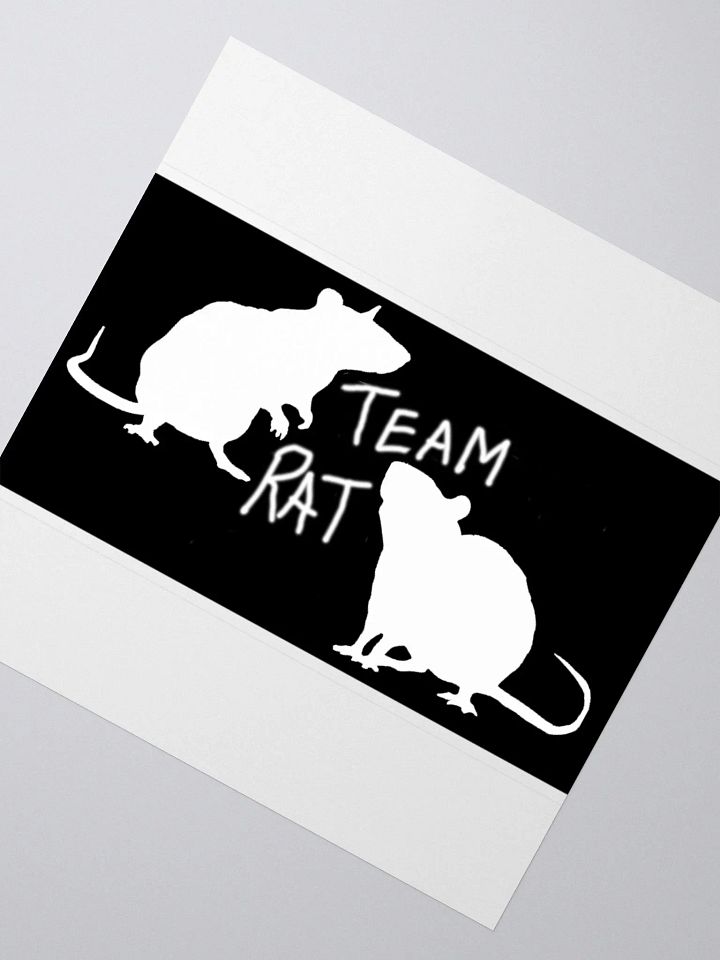 Team rat sticker product image (2)