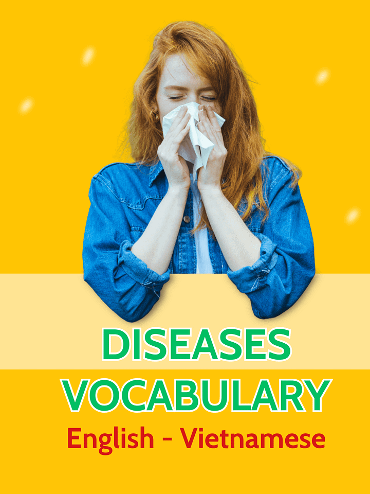 Vocabulary about diseases product image (1)