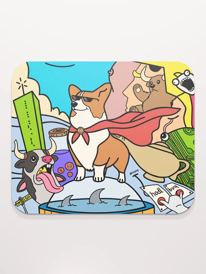 Celebrating the Journey of $Welsh - Mouse Pad product image (2)