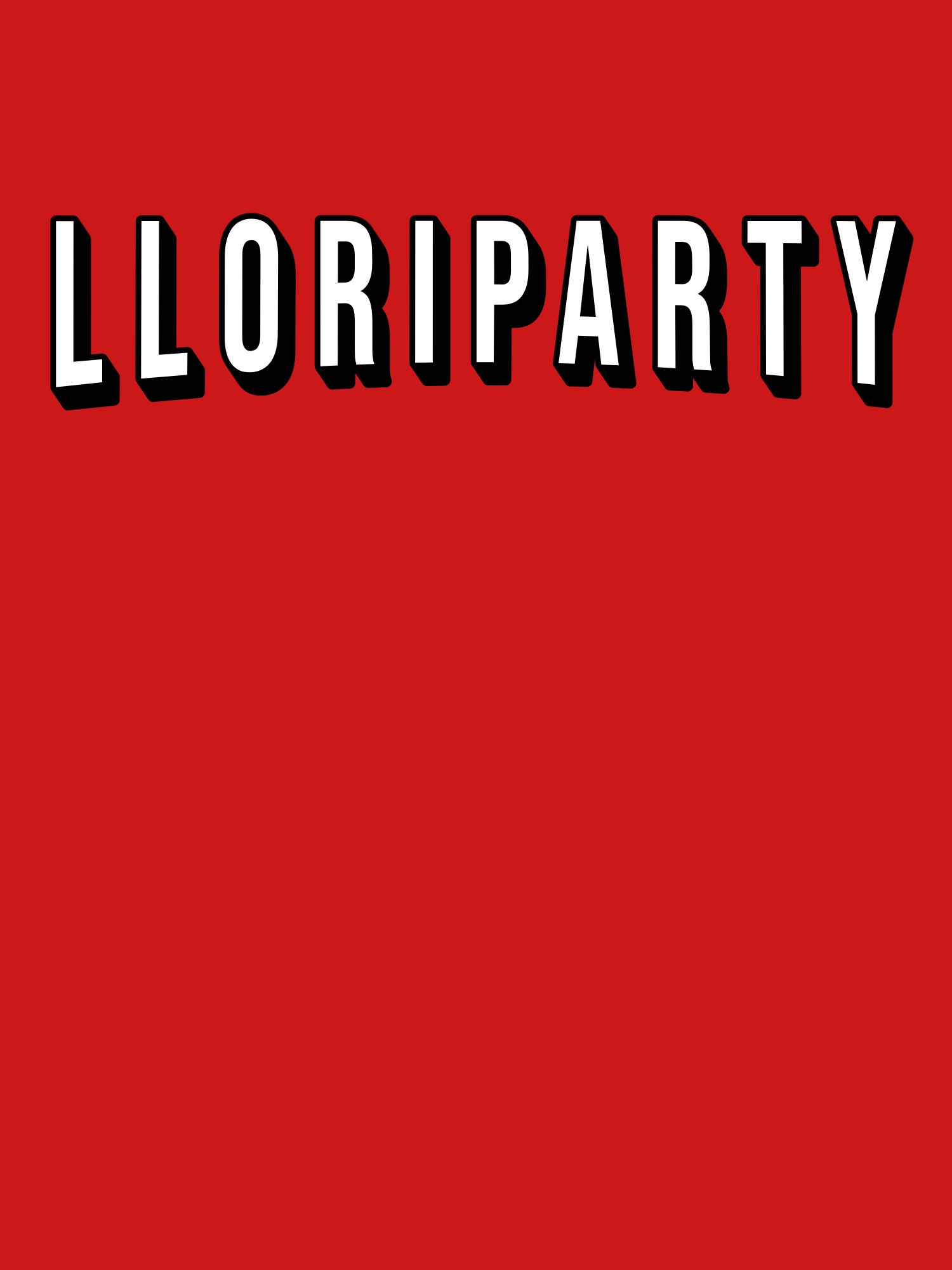Lloriparty Camiseta Unisex product image (1)