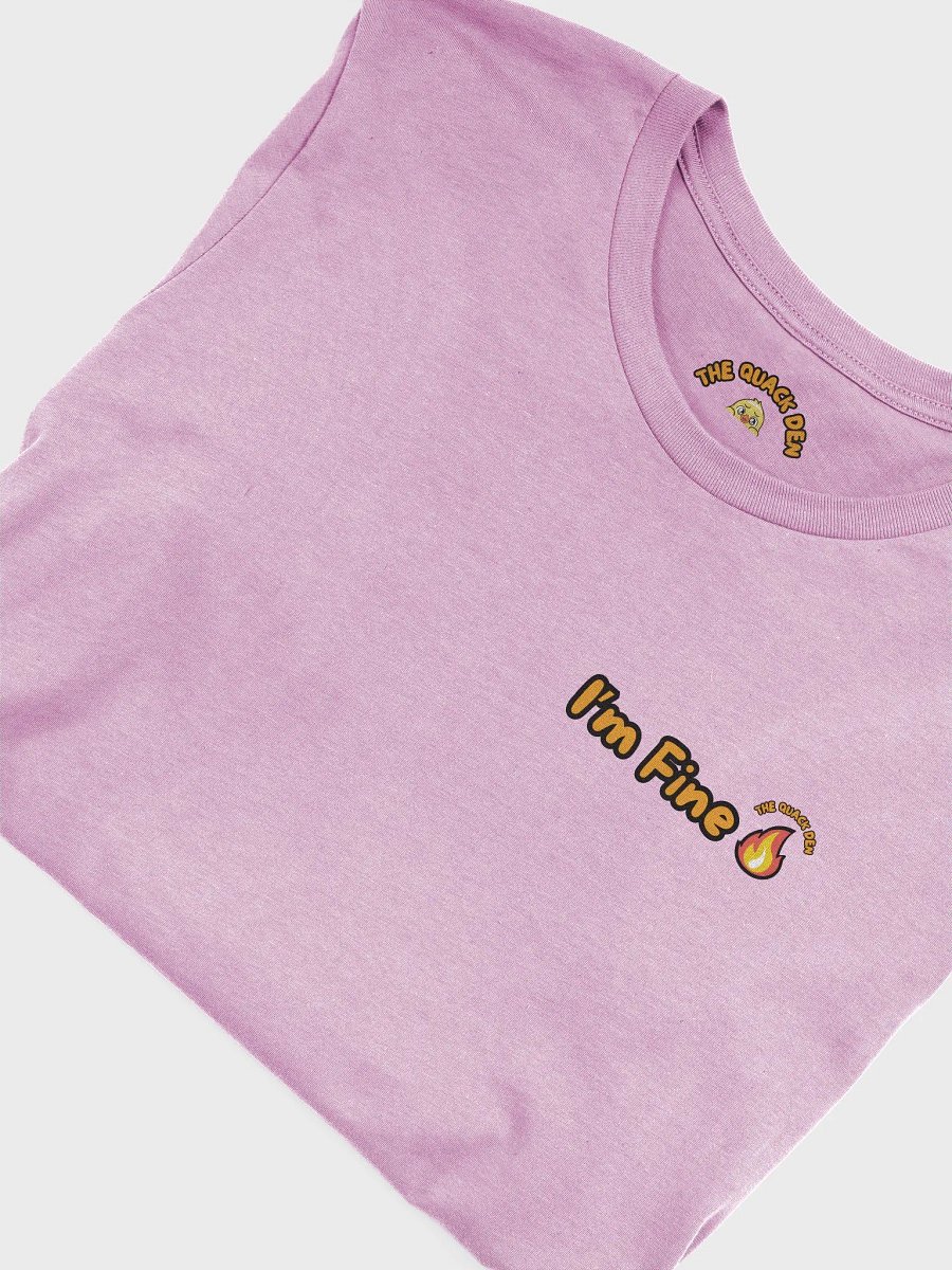 The "I'm Fine" Supersoft Tee Unisex product image (36)