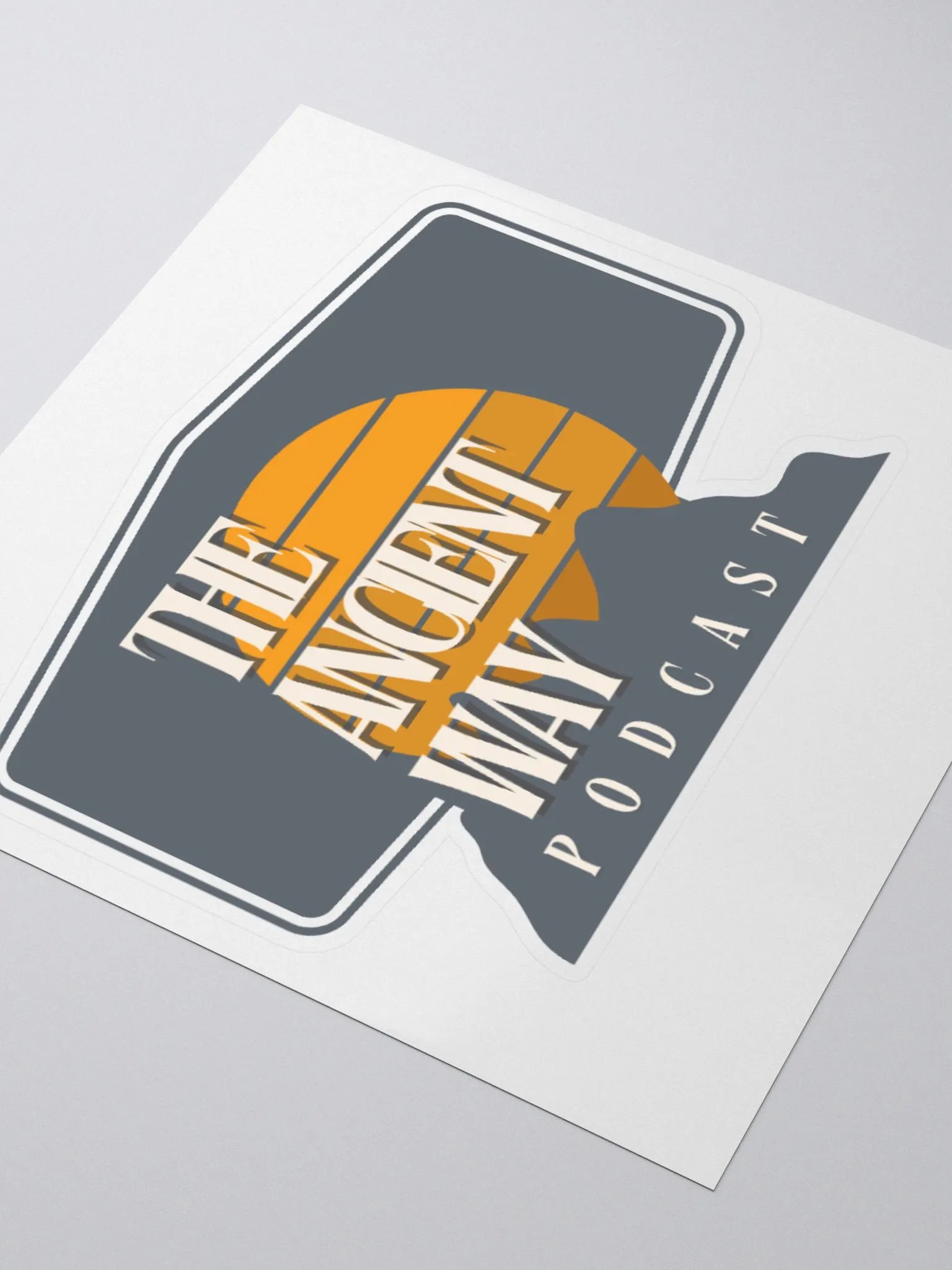 Ancient Way Podcast Sunset Stickers product image (8)