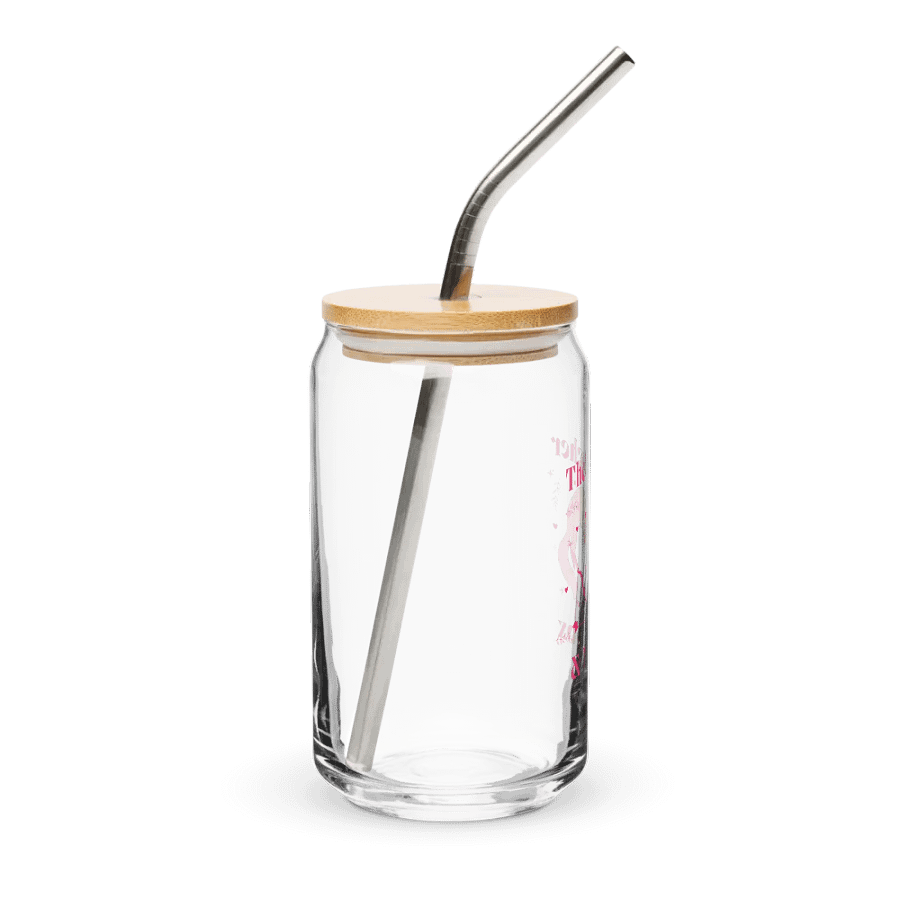 The Archer & The Fox Glass Can W/ Straw product image (4)