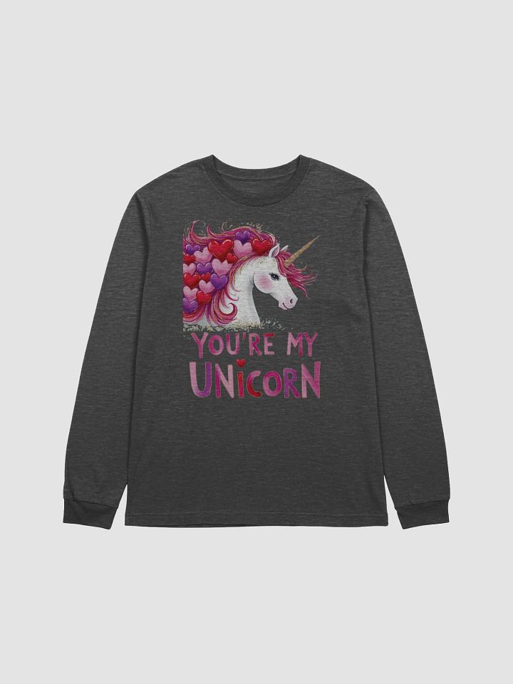 Heartfelt Unicorn Long Sleeve Tee product image (1)
