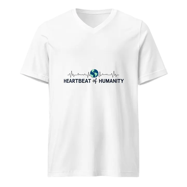Global Heartbeat V-Neck Tee product image (1)
