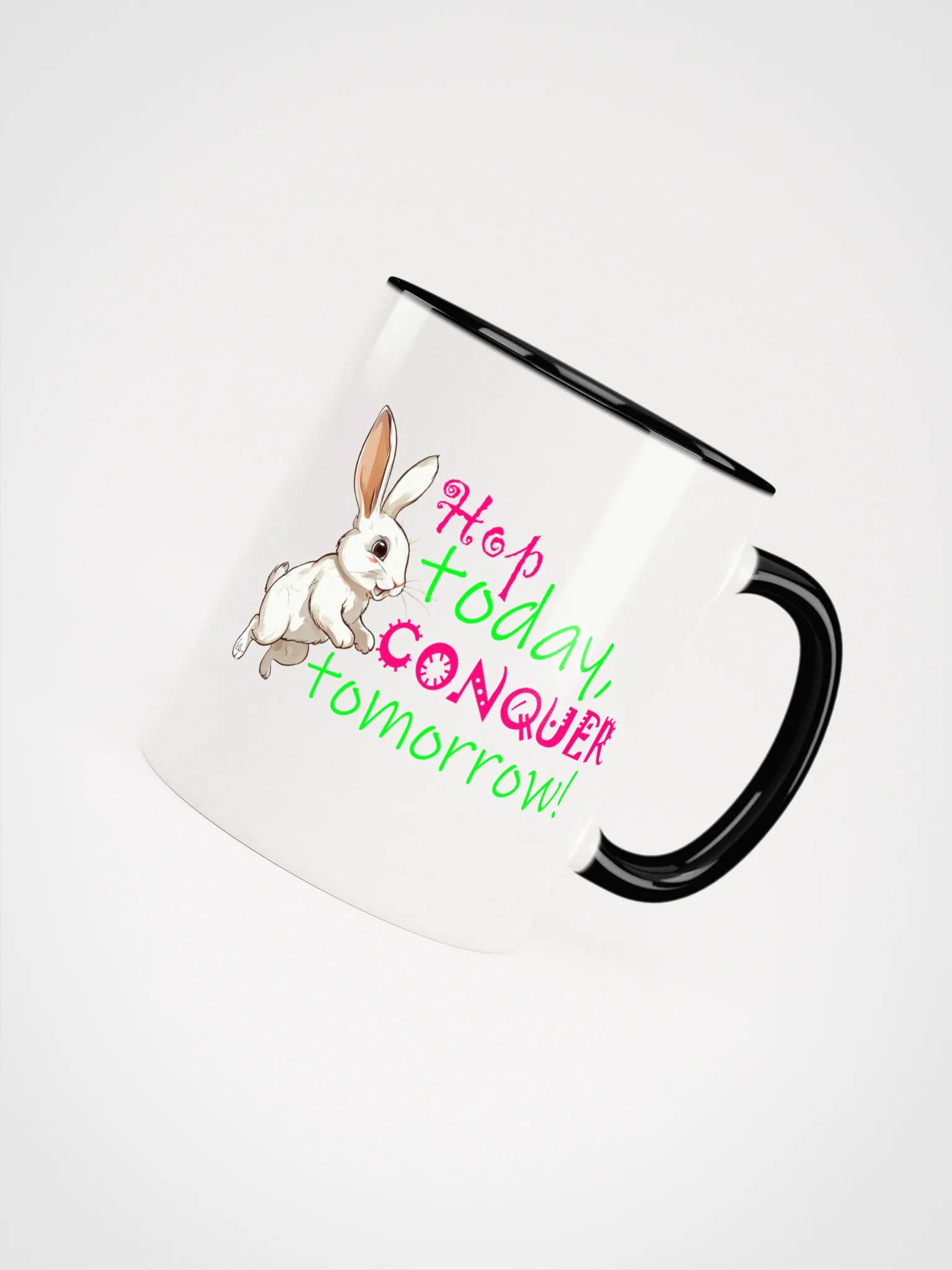 Hop today, conquer tomorrow! COLORED MUG product image (49)