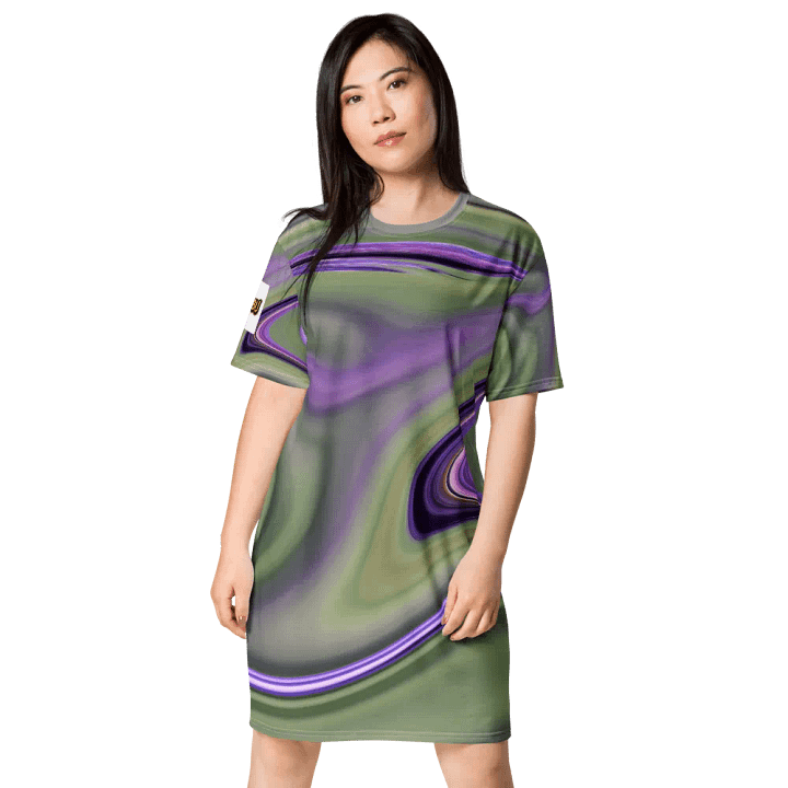 Oasis Swirl All-Over Dress product image (1)
