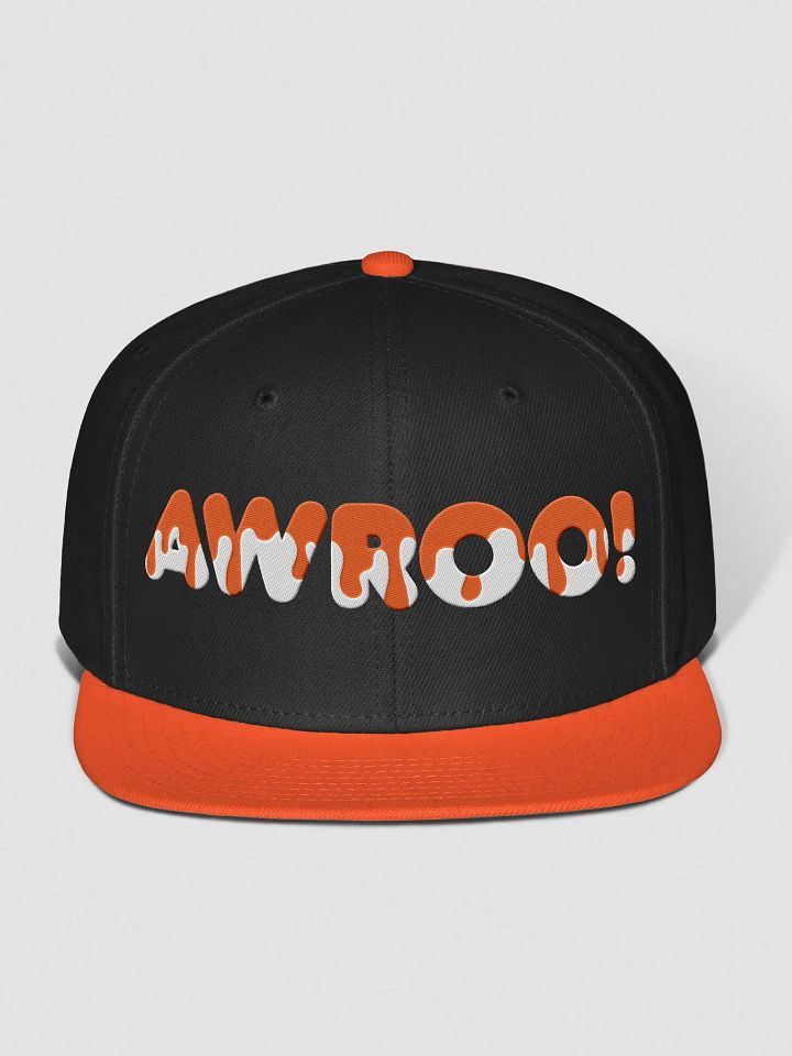Speak Hat - AWROO! - Orange Drip product image (1)