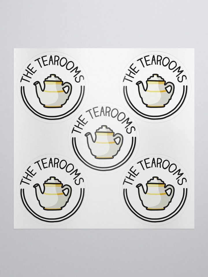 Sticker Sheet - The Tearooms Logo product image (1)