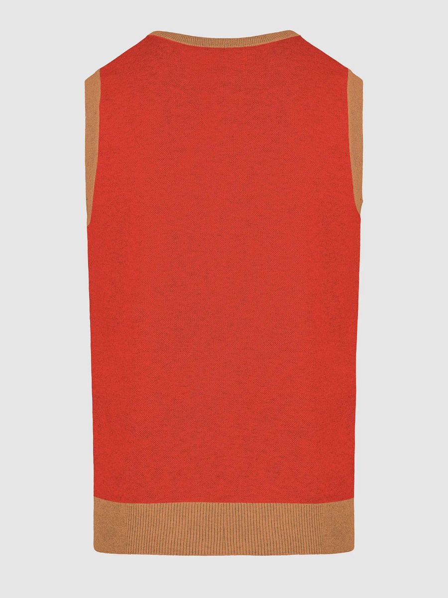 Red Holiday Vest product image (20)