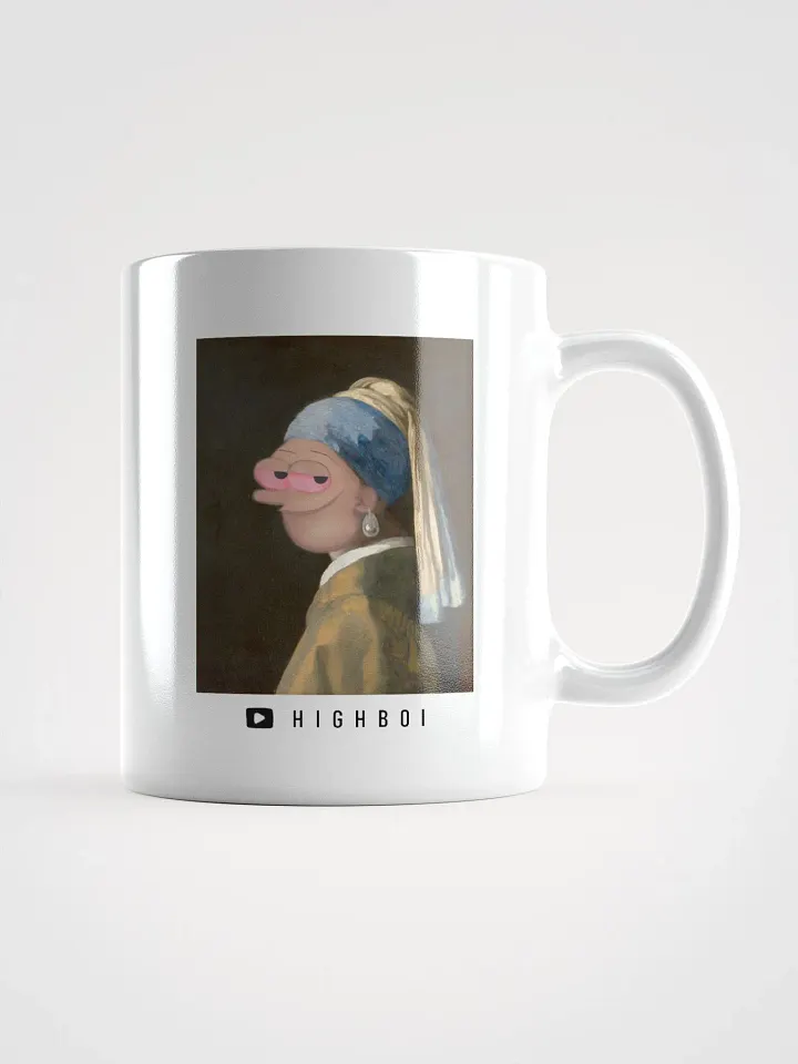 High Boi in pearl earrings Mug product image (1)