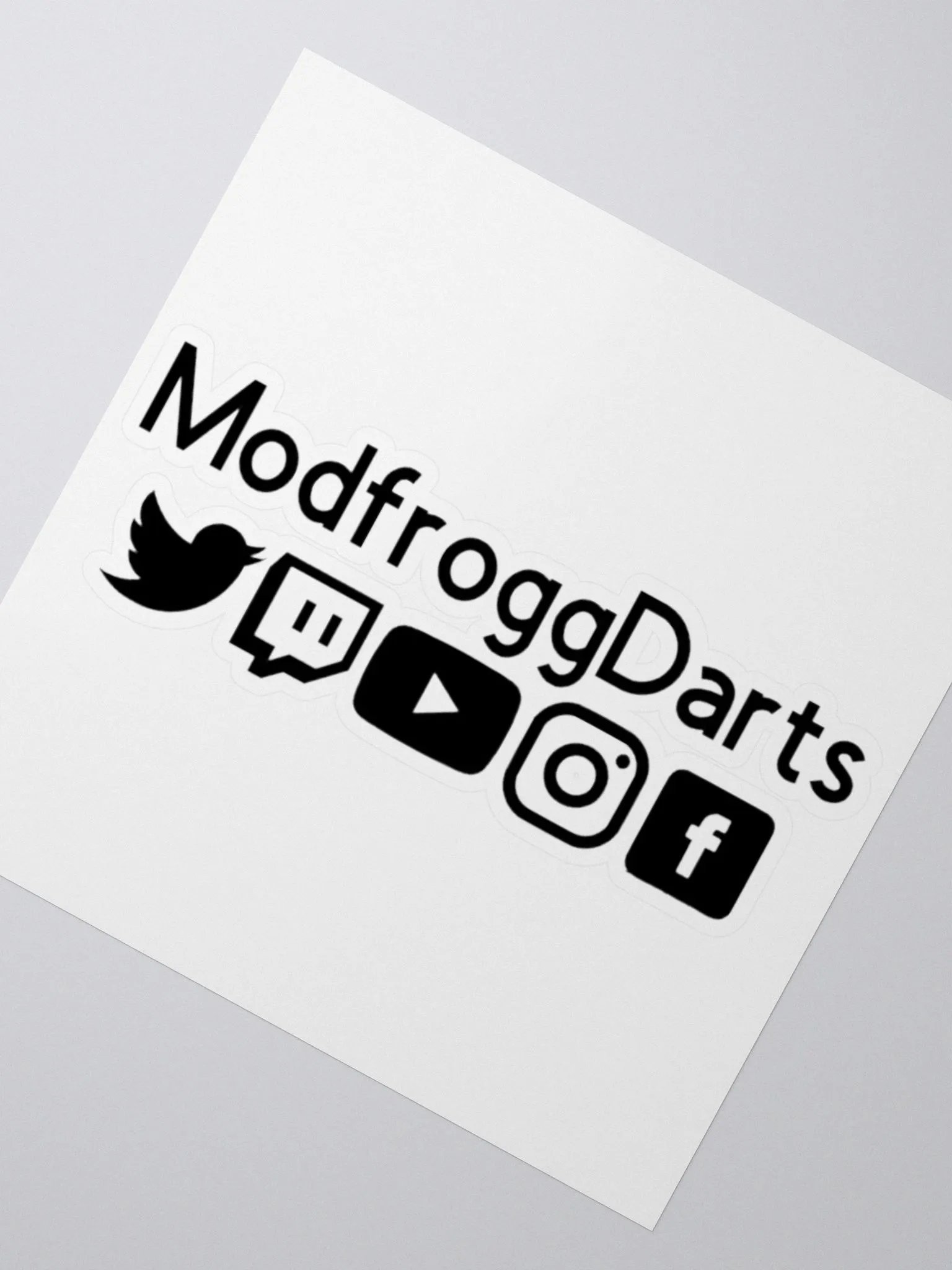 Simple social sticker product image (2)