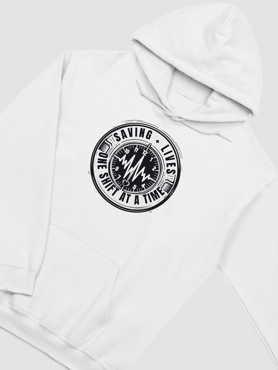 one shift at at a time, Heartbeat Hero Hoodie product image (12)