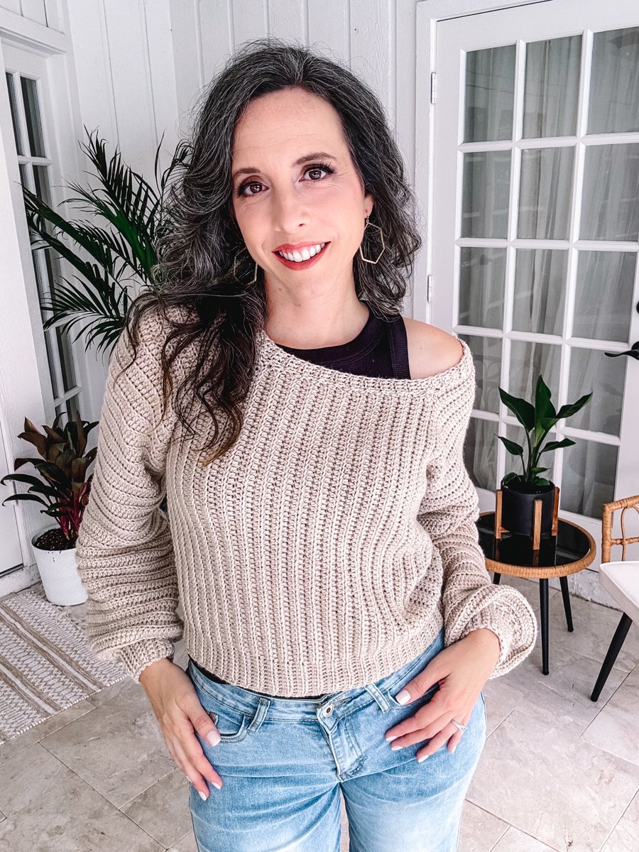 Crochet Pattern Collection - Just Two Seams! 6 Easy Crochet Patterns with Video Tutorials, Size-Inclusive, Quick Sweaters & Cardigans product image (10)