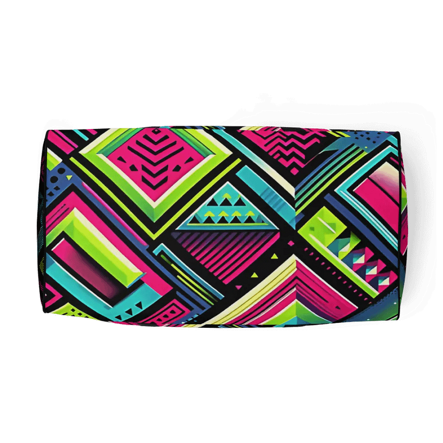 Neon Pop Art Duffle Bag product image (8)