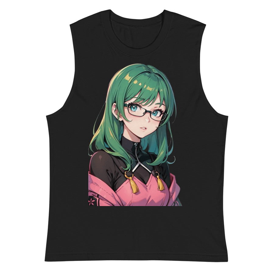 (Green WAIFU) K Muscle Shirt product image (2)