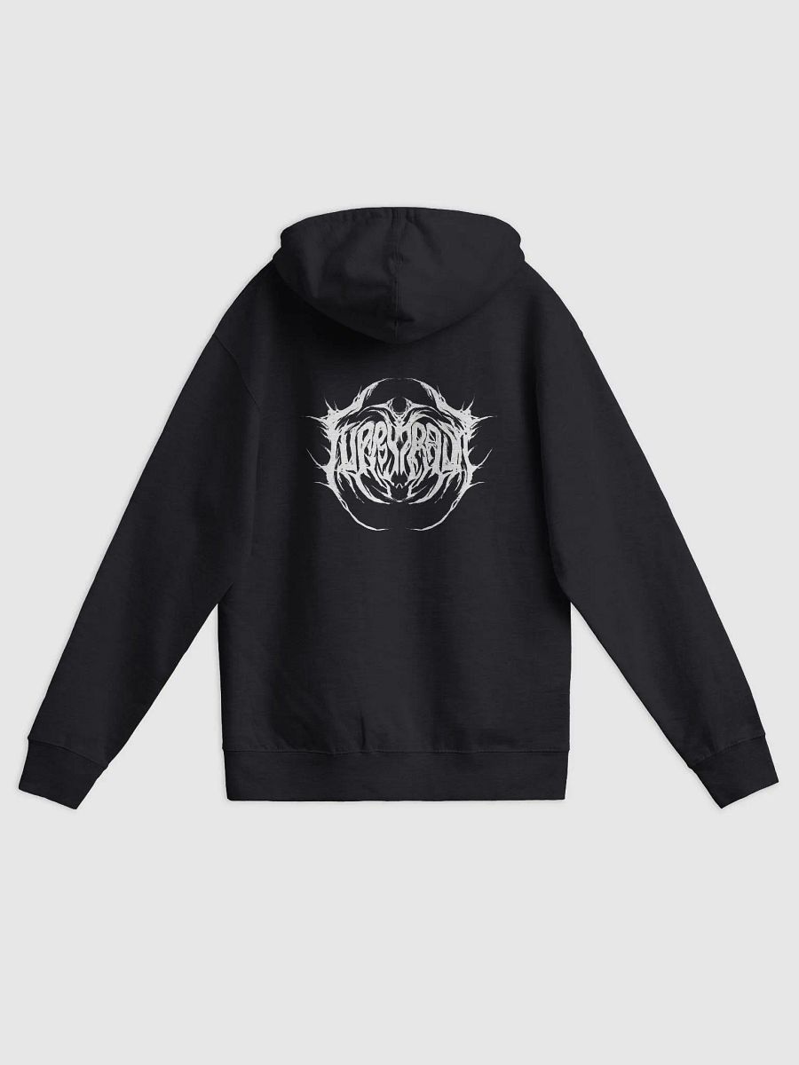 Furry Trash Metal Logo Zip-Up Hoodie - with back print product image (10)