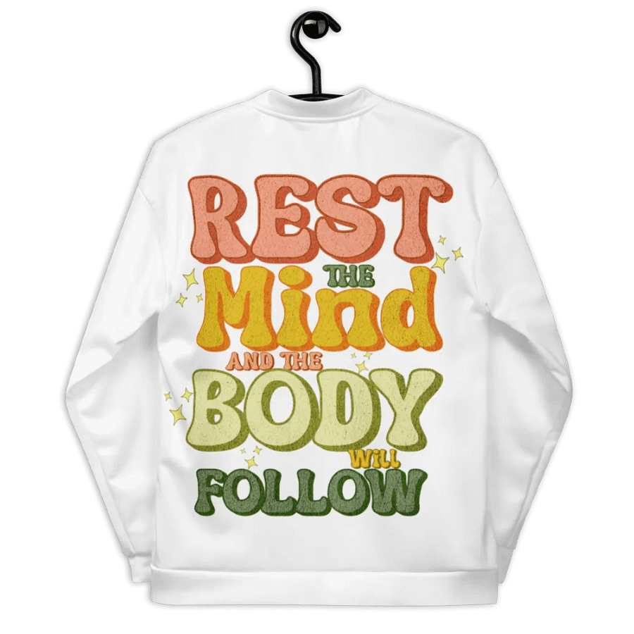 Mindful Reflections All-Over Bomber Jacket product image (4)