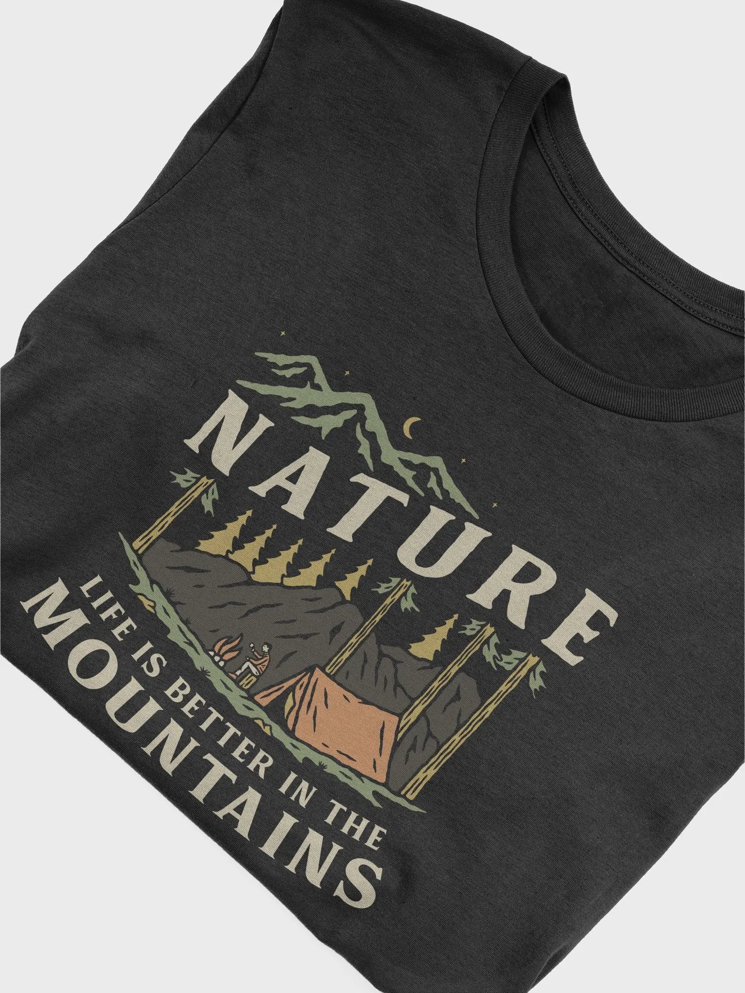 Nature Mountains Unisex Tee product image (5)