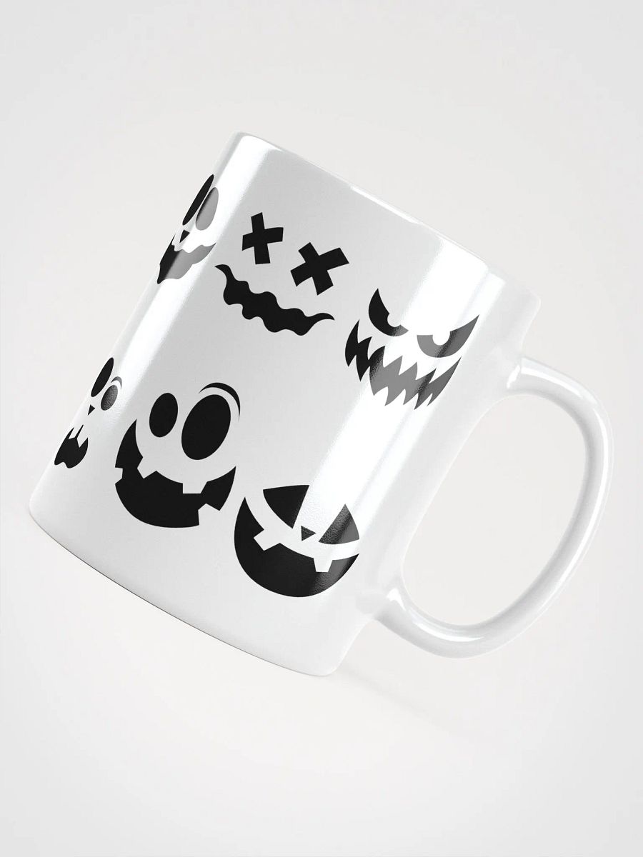 Scary Faces White Glossy Mug product image (11)