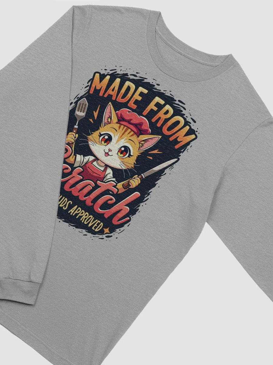 Made from Scratch Chef Cat Long Sleeve Tee product image (33)